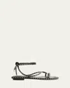 Alexandre Birman Donna Sandals In Black/chalk