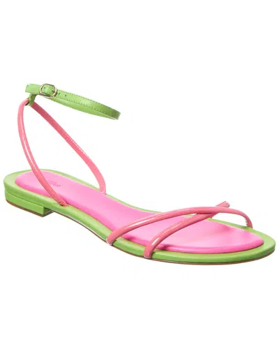 Alexandre Birman Elisa Leather Sandal In Pink
