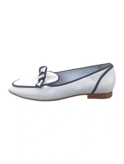 Pre-owned Alexandre Birman Flats In Silver