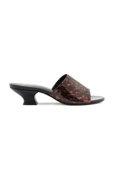 Alexandre Birman Gisel Leather Mules In Multi