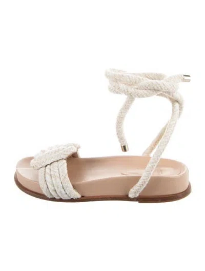 Pre-owned Alexandre Birman Gladiator Sandals In Neutral