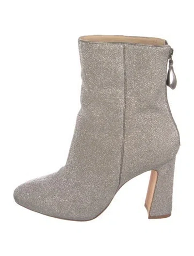 Pre-owned Alexandre Birman Glitter Accents Boots
