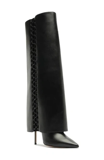 Alexandre Birman Holly Stiletto Boot In Black