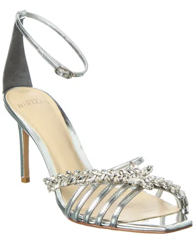Alexandre Birman Iggy Crystals 85 Patent Sandal In Silver