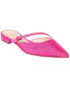 Alexandre Birman Jazzie Buckle Ballerina Mules In Pink