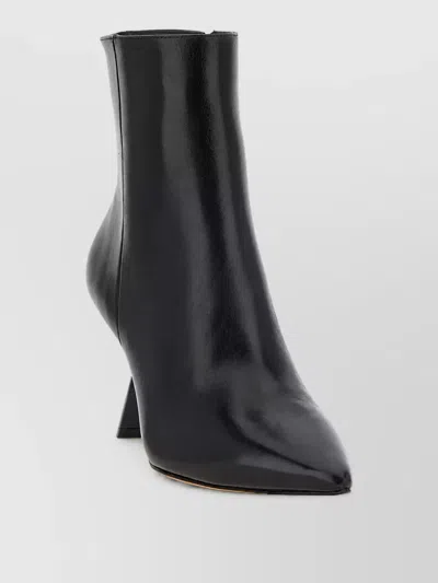 Alexandre Birman Leather Ankle Boots In Black