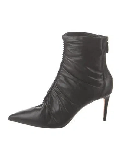 Pre-owned Alexandre Birman Leather Boots In Black