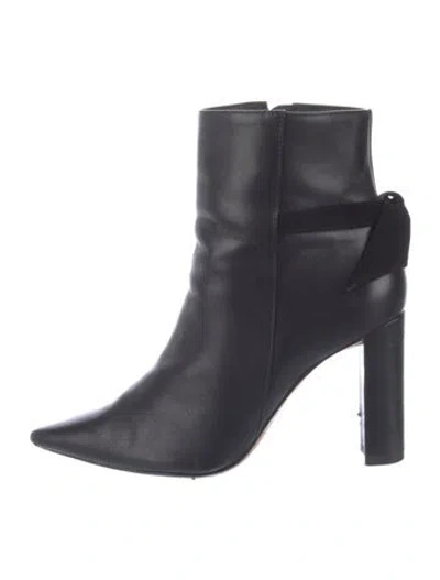Pre-owned Alexandre Birman Leather Boots In Black