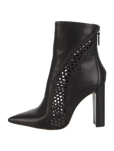 Pre-owned Alexandre Birman Leather Boots In Black