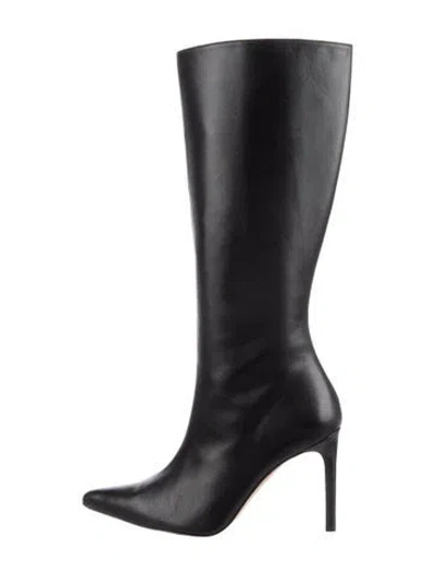 Pre-owned Alexandre Birman Leather Boots In Black