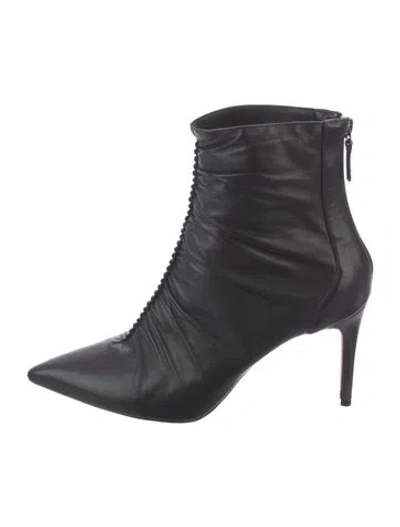 Pre-owned Alexandre Birman Leather Boots In Black