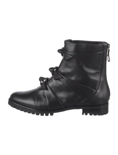 Pre-owned Alexandre Birman Leather Boots In Black