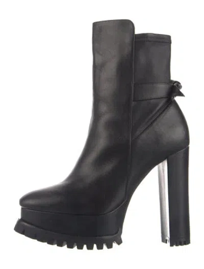 Pre-owned Alexandre Birman Leather Boots In Blue