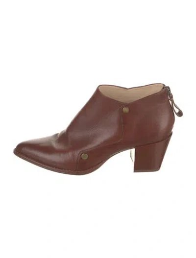 Pre-owned Alexandre Birman Leather Boots In Brown