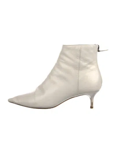 Pre-owned Alexandre Birman Leather Boots In Neutral