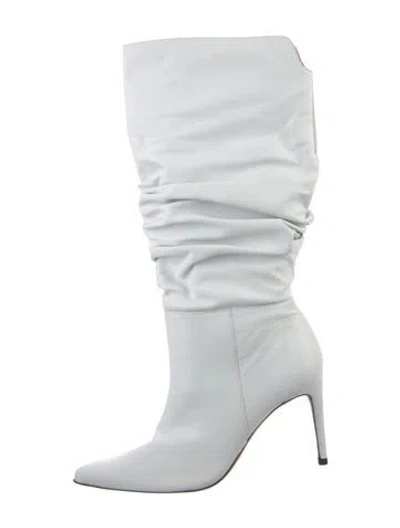 Pre-owned Alexandre Birman Leather Boots In White