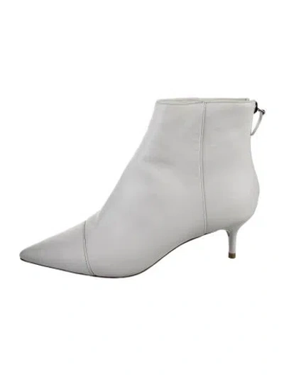 Pre-owned Alexandre Birman Leather Boots In White