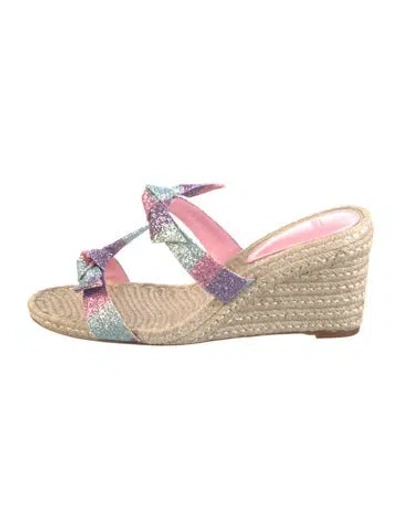 Pre-owned Alexandre Birman Leather Espadrilles In Multi