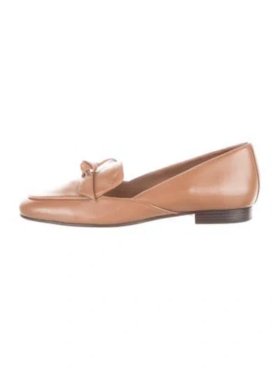 Pre-owned Alexandre Birman Leather Loafers In Brown