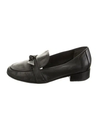 Pre-owned Alexandre Birman Leather Loafers In Green