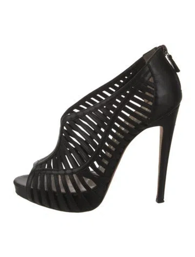 Pre-owned Alexandre Birman Leather Pumps In Black