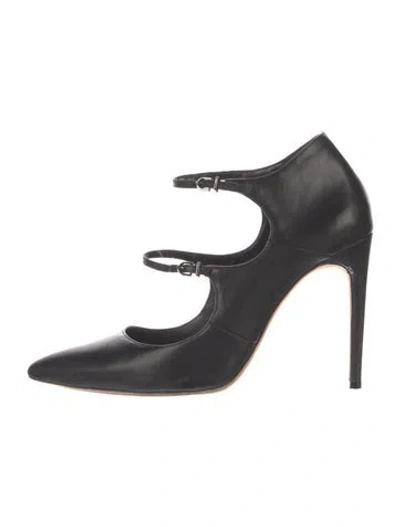 Pre-owned Alexandre Birman Leather Pumps In Black