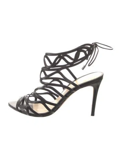 Pre-owned Alexandre Birman Leather Pumps In Black