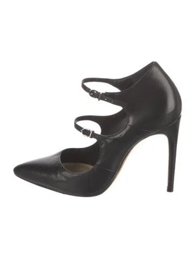 Pre-owned Alexandre Birman Leather Pumps In Black