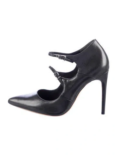 Pre-owned Alexandre Birman Leather Pumps In Blue