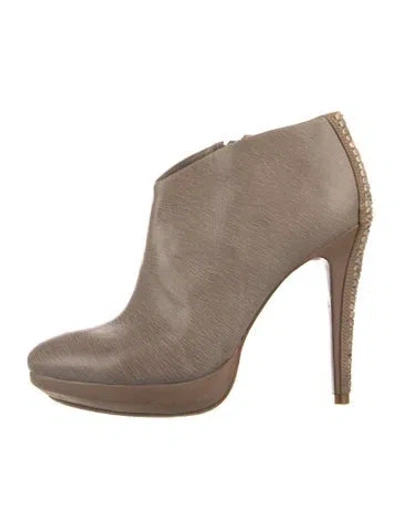 Pre-owned Alexandre Birman Leather Pumps In Neutral