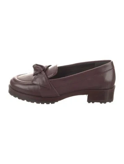 Pre-owned Alexandre Birman Leather Pumps In Purple