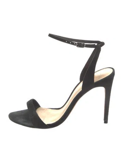 Pre-owned Alexandre Birman Leather Sandals In Black