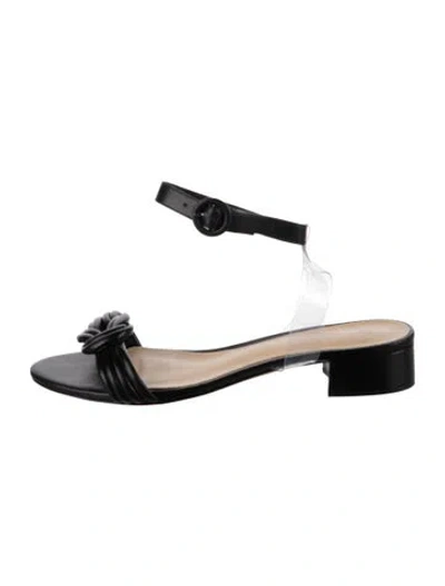 Pre-owned Alexandre Birman Leather Sandals In Blue
