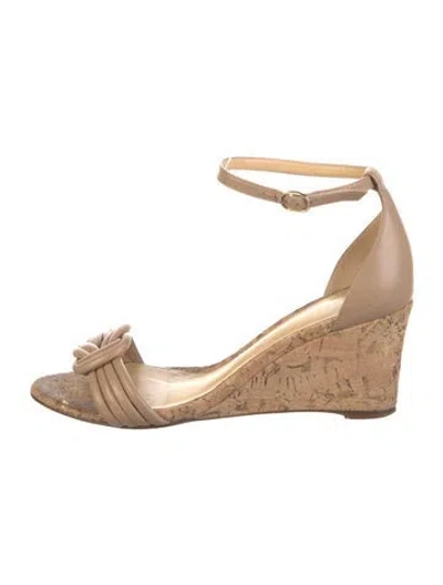 Pre-owned Alexandre Birman Leather Sandals In Neutral