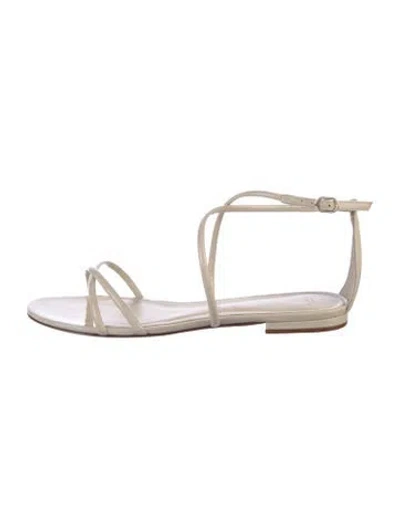 Pre-owned Alexandre Birman Leather Sandals In Neutral