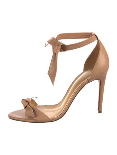 Pre-owned Alexandre Birman Leather Sandals In Neutral