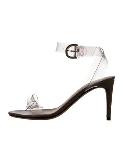 Pre-owned Alexandre Birman Leather Sandals In Neutrals