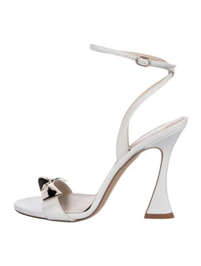 Pre-owned Alexandre Birman Leather Sandals In White