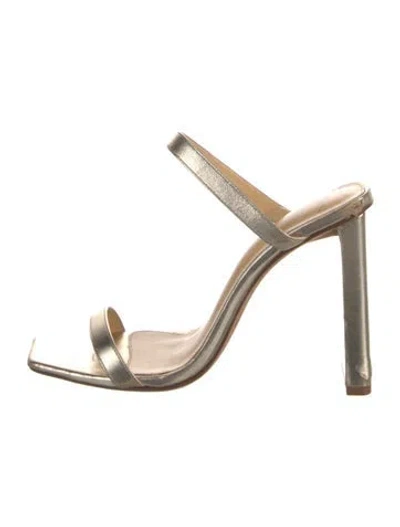 Pre-owned Alexandre Birman Leather Slides