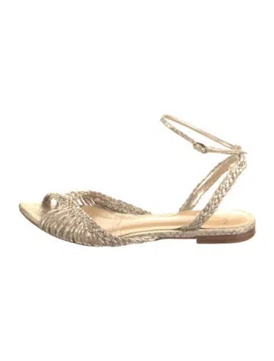 Pre-owned Alexandre Birman Leather Slingback Pumps