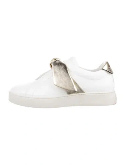 Pre-owned Alexandre Birman Leather Sneakers In Multi