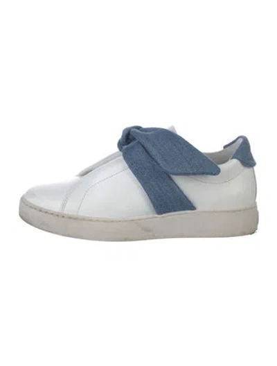 Pre-owned Alexandre Birman Leather Sneakers In Multi