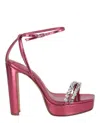 Alexandre Birman Lenny High-heel Sandals In Pink