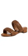 Alexandre Birman 30mm Lila Mules In Espresso