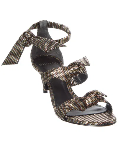 Alexandre Birman Lolita 60 Leather Sandal In Black