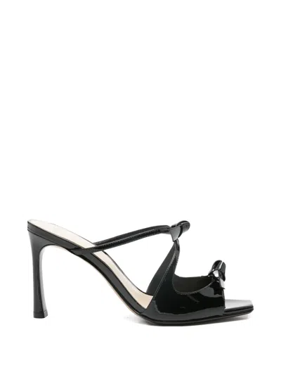 Alexandre Birman Lolita Knot-detail Sandals In Black