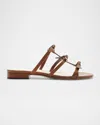 Alexandre Birman Lolita Slides In Espresso