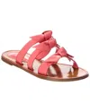 Alexandre Birman Lolita Leather Sandal In Pink