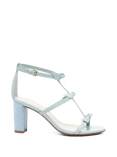 Alexandre Birman Lolita Leather Sandals In Blue