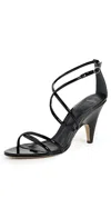 Alexandre Birman Lory Heels 85mm Black In Black